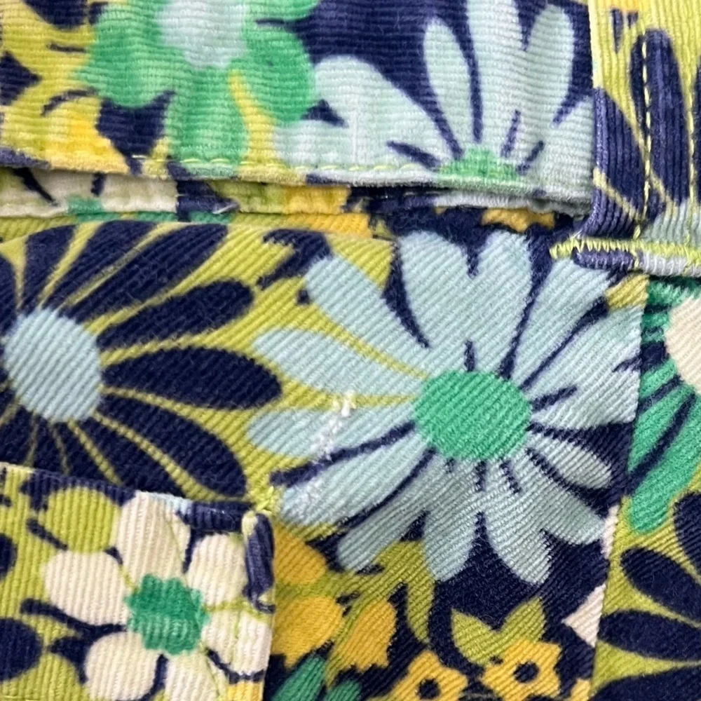 GAP Kids Floral Mini Skirt - Green, Yellow, Blue - Size 5